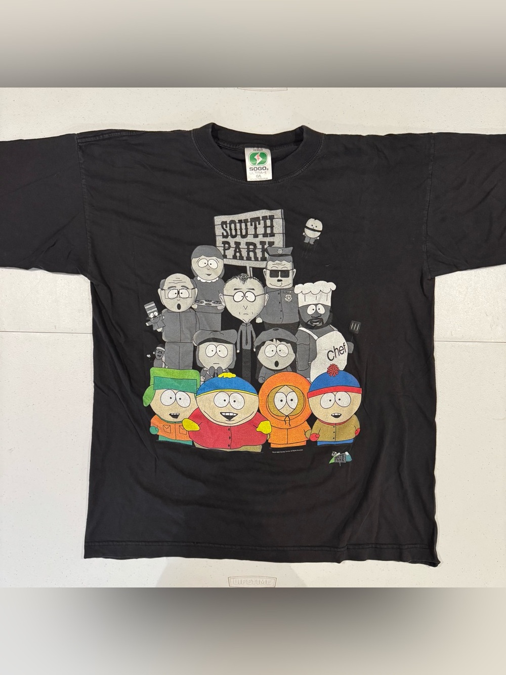 Vintage 1998 South Park Comedy Central t shirt size large